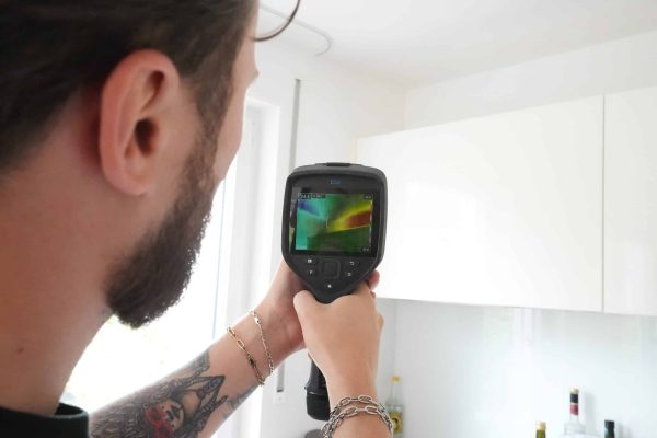 Vilson Trocknung Leckortung mit Wärembildkamera